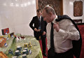 Президент РФ Владимир Путин перед началом встречи с президентом Чешской Республики Милошем Земаном в рамках Международного форума Один пояс, один путь. 14 мая 2017 Президент РФ Владимир Путин перед началом встречи с президентом Чешской Республики Милошем Земаном в рамках Международного форума Один пояс, один путь. 14 мая 2017
