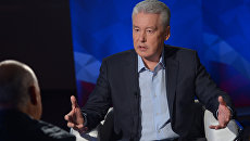 Мэр Москвы Сергей Собянин во время интервью генеральному директору МИА Россия сегодня Дмитрию Киселеву. 19 мая 2017 Мэр Москвы Сергей Собянин во время интервью генеральному директору МИА Россия сегодня Дмитрию Киселеву. 19 мая 2017