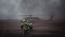 Учения Весенний шторм-2017 в Эстонии. Архивное фото Учения Весенний шторм-2017 в Эстонии. Архивное фото