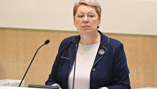 Министр образования и науки РФ Ольга Васильева во время заседания Координационного совета при президенте РФ. 29 мая 2016 Министр образования и науки РФ Ольга Васильева во время заседания Координационного совета при президенте РФ. 29 мая 2016