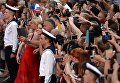 Актриса Марина Александрова на торжественной церемонии открытия 28-го Открытого российского кинофестиваля Кинотавр в Сочи Актриса Марина Александрова на торжественной церемонии открытия 28-го Открытого российского кинофестиваля Кинотавр в Сочи
