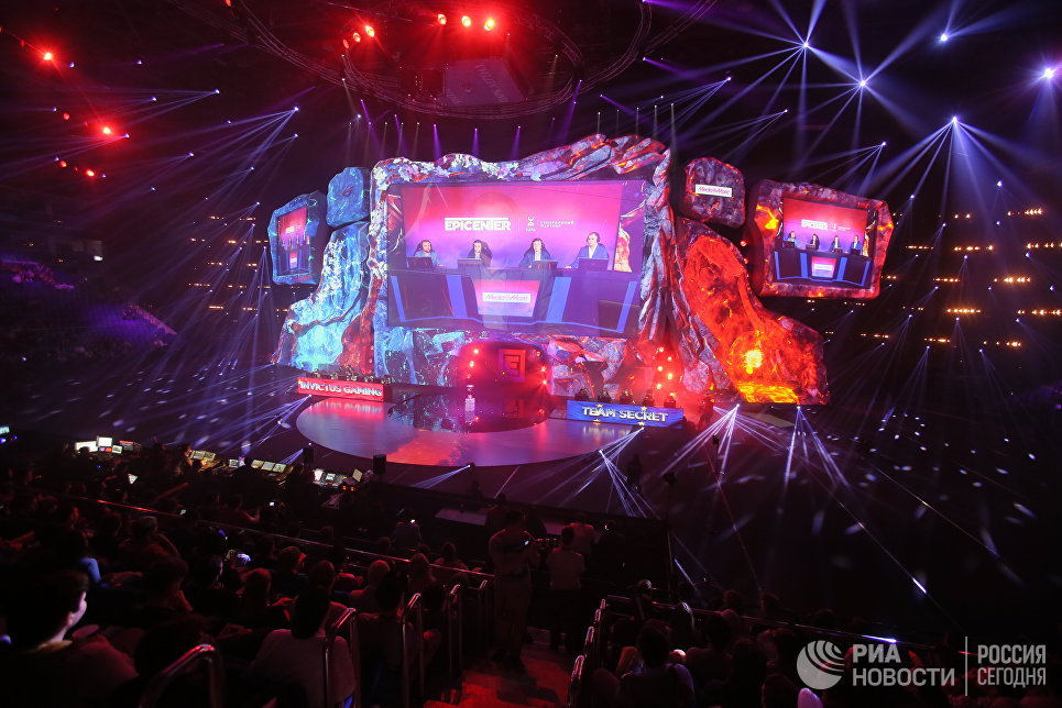 Церемония открытия турнира Epicenter на арене ВТБ Ледовый дворец в Москве Церемония открытия турнира Epicenter на арене ВТБ Ледовый дворец в Москве