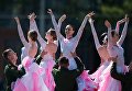 Участницы танцевального коллектива во время выступления на выпускном курсантов ОАБИИ, приуроченном к празднованию Дня России Участницы танцевального коллектива во время выступления на выпускном курсантов ОАБИИ, приуроченном к празднованию Дня России