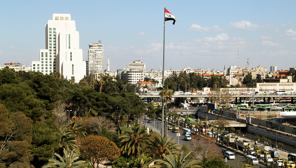 Город Дамаск в Сирии. Архивное фото