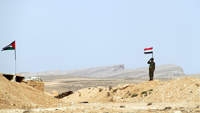Блокпост на сирийско-ливанской границе в районе Каламун в Сирии. Архивное фото