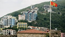 Город Будва в Черногории Город Будва в Черногории