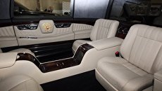 Салон макета автомобиля, разработанного в рамках проекта Кортеж, в Центральном научно-исследовательском автомобильном и автомоторном институте (НАМИ). Архивное фото Салон макета автомобиля, разработанного в рамках проекта Кортеж, в Центральном научно-исследовательском автомобильном и автомоторном институте (НАМИ). Архивное фото