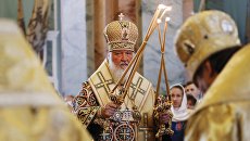 Патриарх Московский и всея Руси Кирилл проводит службу в Петропавловском соборе Санкт-Петербурга. 12 июля 2017 Патриарх Московский и всея Руси Кирилл проводит службу в Петропавловском соборе Санкт-Петербурга. 12 июля 2017