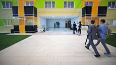 Стенд с шоу-румом квартир, предлагаемых москвичам в рамках программы реновации. Архивное фото Стенд с шоу-румом квартир, предлагаемых москвичам в рамках программы реновации. Архивное фото