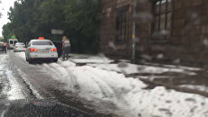 Град в Санкт-Петербурге. 22 июля 2017 Град в Санкт-Петербурге. 22 июля 2017