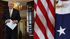 Госсекретарь Рекс Тиллерсон в Государственном департаменте США в Вашингтоне. Архивное фото Госсекретарь Рекс Тиллерсон в Государственном департаменте США в Вашингтоне. Архивное фото