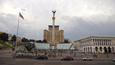Площадь Независимости в Киеве. Архивное фото Площадь Независимости в Киеве. Архивное фото