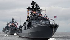 Большой противолодочный корабль Адмирал Виноградов. Архивное фото Большой противолодочный корабль Адмирал Виноградов. Архивное фото