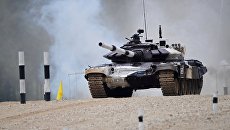 Участники соревнований по танковому биатлону команды Вооруженных сил России Армейских международных Игр-2017. 30 июля 2017 Участники соревнований по танковому биатлону команды Вооруженных сил России Армейских международных Игр-2017. 30 июля 2017