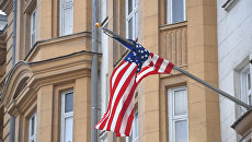 Здание посольства США в Москве. Архивное фото Здание посольства США в Москве. Архивное фото