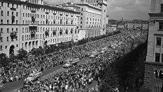 VI Всемирный фестиваль молодежи и студентов в Москве, 28 июля 1957 год VI Всемирный фестиваль молодежи и студентов в Москве, 28 июля 1957 год