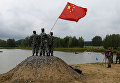 Военнослужащие вооруженных сил КНР во время пятого этапа Выход разведывательного соединения в район сбора после выполнения задачи на международном конкурсе Отличники войсковой разведки Международных армейских игр Военнослужащие вооруженных сил КНР во время пятого этапа Выход разведывательного соединения в район сбора после выполнения задачи на международном конкурсе Отличники войсковой разведки Международных армейских игр