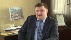 Генеральный директор АО Восточная верфь Олег Сиденко Генеральный директор АО Восточная верфь Олег Сиденко