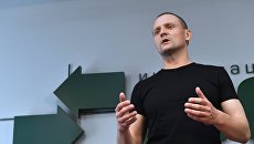 Сергей Удальцов на пресс-конференции в Москве. 10 августа 2017 Сергей Удальцов на пресс-конференции в Москве. 10 августа 2017