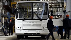 Сборка первых автобусов на государственном предприятии Донецкгормаш Сборка первых автобусов на государственном предприятии Донецкгормаш