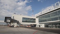 Терминал международного аэропорта Стригино в Нижнем Новгороде. Архивное фото Терминал международного аэропорта Стригино в Нижнем Новгороде. Архивное фото