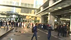 Эвакуация небоскреба в Москва-сити из-за подозрительного объекта. Эвакуация небоскреба в Москва-сити из-за подозрительного объекта.