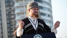 Глава Чеченской Республики Рамзан Кадыров. Архивное фото Глава Чеченской Республики Рамзан Кадыров. Архивное фото