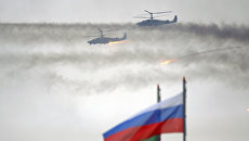Вертолеты Ка-52 во время совместных стратегических учений вооруженных сил Республики Белоруссия и Российской Федерации Запад-2017. 20 сентября 2017 Вертолеты Ка-52 во время совместных стратегических учений вооруженных сил Республики Белоруссия и Российской Федерации Запад-2017. 20 сентября 2017
