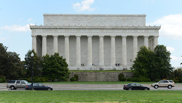 Мемориал Линкольна в Вашингтоне, США Мемориал Линкольна в Вашингтоне, США