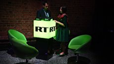 Гости на вечере, посвященном десятилетию вещания канала RT Arabic Гости на вечере, посвященном десятилетию вещания канала RT Arabic