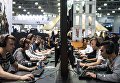 Посетители на выставке ИгроМир-2017 и фестивале Comic Con Russia — 2017 в Москве Посетители на выставке ИгроМир-2017 и фестивале Comic Con Russia — 2017 в Москве
