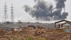 Удар Военно-космических сил России по позициям ИГ у Дейр-эз-Зора. Архивное фото Удар Военно-космических сил России по позициям ИГ у Дейр-эз-Зора. Архивное фото