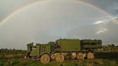 Береговой ракетный комплекс Бал во время подготовки к запуску противокарабельной крылатой ракеты в рамках совместных стратегических учений вооруженных сил России и Белоруссии Запад-2017 Береговой ракетный комплекс Бал во время подготовки к запуску противокарабельной крылатой ракеты в рамках совместных стратегических учений вооруженных сил России и Белоруссии Запад-2017