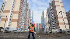Строительство микрорайона Строительство микрорайона