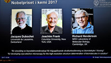 Объявление лауреатов Нобелевской премии по химии за 2017 год Объявление лауреатов Нобелевской премии по химии за 2017 год