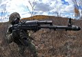Военнослужащий на тактико-специальных учениях Рельеф-2017 в Забайкальском крае Военнослужащий на тактико-специальных учениях Рельеф-2017 в Забайкальском крае