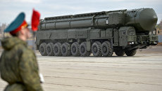 Межконтинентальная баллистическая ракета Ярс. Архивное фото Межконтинентальная баллистическая ракета Ярс. Архивное фото