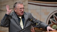 Лидер ЛДПР Владимир Жириновский на открытии XXI Всемирного русского народного собора. 1 ноября 2017 Лидер ЛДПР Владимир Жириновский на открытии XXI Всемирного русского народного собора. 1 ноября 2017