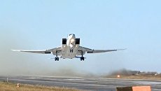 Бомбардировщик Ту-22М3 ВКС РФ. Архивное фото Бомбардировщик Ту-22М3 ВКС РФ. Архивное фото