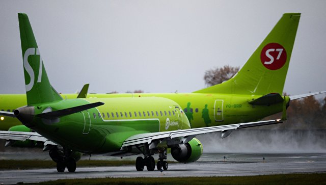 Самолет авиакомпании S7 Airlines. Архивное фото