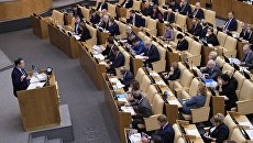 Пленарное заседание Госдумы РФ Пленарное заседание Госдумы РФ