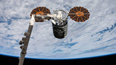 Американский космический грузовик Cygnus пристыковался к МКС. 14 ноября 2017 Американский космический грузовик Cygnus пристыковался к МКС. 14 ноября 2017