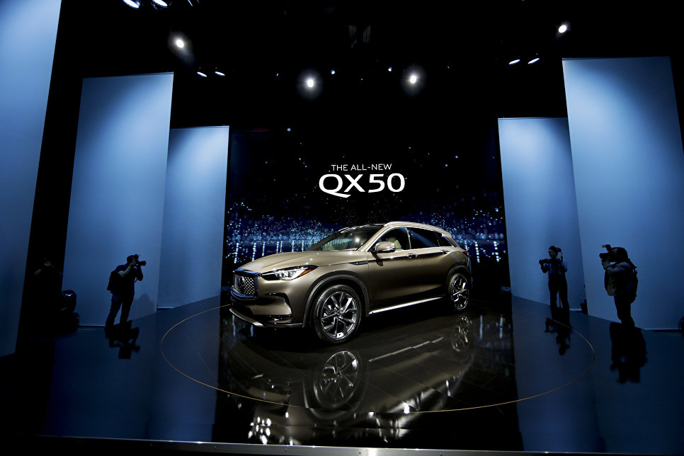 Infiniti QX50 на автосалоне в Лос-Анджелесе Infiniti QX50 на автосалоне в Лос-Анджелесе