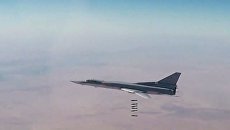Дальний бомбардировщик Ту-22М3 наносит авиационный удар по объектам террористов в Сирии. 3 декадря 2017 Дальний бомбардировщик Ту-22М3 наносит авиационный удар по объектам террористов в Сирии. 3 декадря 2017