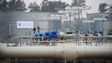Участок магистрального газопровода Северный поток в немецком городе Любмин. Архивное фото Участок магистрального газопровода Северный поток в немецком городе Любмин. Архивное фото