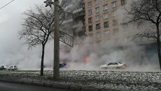 Авария на тепломагистрали во Фрунзенском районе Санкт-Петербурга. 5 декабря 2017 Авария на тепломагистрали во Фрунзенском районе Санкт-Петербурга. 5 декабря 2017