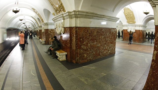 Станция метро Краснопресненская. Архивное фото