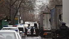 Ситуация возле фабрики Меньшевик, где произошла стрельба, Москва. 27 декабря 2017 Ситуация возле фабрики Меньшевик, где произошла стрельба, Москва. 27 декабря 2017