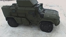 Новый бронеавтомобиль для ВДВ. Архивное фото Новый бронеавтомобиль для ВДВ. Архивное фото