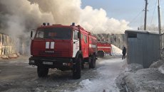 Пожар на обувном производстве в Новосибирской области. 4 января 2018 Пожар на обувном производстве в Новосибирской области. 4 января 2018